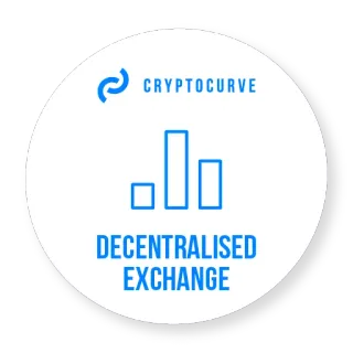 🏬 05899fdd CRYPTOCURVE DECENTRALISED EXCHANGE cryptocurrency, exchange, decentralized, finance, crypto, blockchain whatsapp sticker