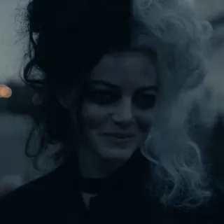 😁 5f9f3620 Cruella de Vil Cruella Cruella, Disney, Złoczyńca, Moda, Emma Stone telegram sticker