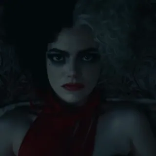 😏 765ca87e Cruella Cruella, Disney, Emma Stone, złoczyńca, film telegram sticker