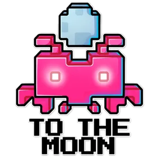 🚀 e069b823 TO THE MOON 太空, 加密货币, 月亮, 火箭, 未来, 科技 telegram sticker