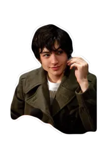 😏 fa7546b0 Ezra Miller 埃兹拉·米勒, 演员, 名人 telegram sticker