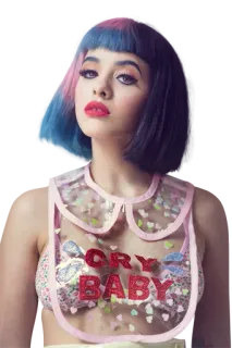 😥 dc4094f2 CRY BABY Melanie Martinez, Cry Baby, singer, pop telegram sticker