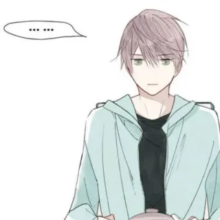 🥞 38d477dc ... Anime, Manga, Garçon, Dessin animé, Personnage, Intérieur, Sweat à capuche, Illustration telegram sticker