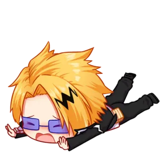 Crying [@MyHeroAcademia] telegram stickers