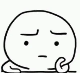 😕 d3fd4386 kreskówka, postać, mem, myślenie, wyraz, emocja telegram sticker