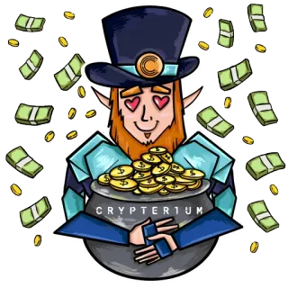 crypterium.com whatsapp stickers