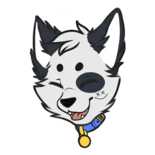 ☺️ 97601fa8 anjing, lucu, hewan peliharaan, binatang, kartun, stiker telegram sticker