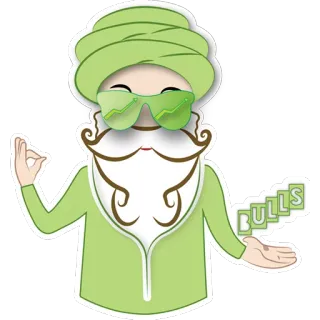 😎 2e95130f BULLS bullen, beurs, financiën, beleggen, winst, groei, succes telegram sticker