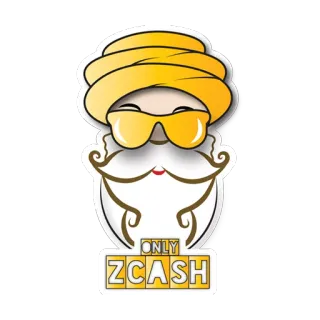 😚 4fd7c8c8 ONLY ZCASH cryptocurrency, Bitcoin, geld, financieel, digitaal, financiën, Zcash telegram sticker
