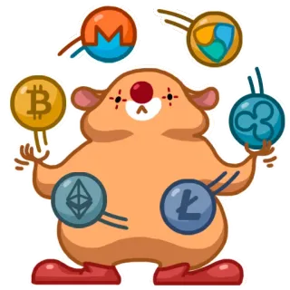 cryptohamsters telegram stickers