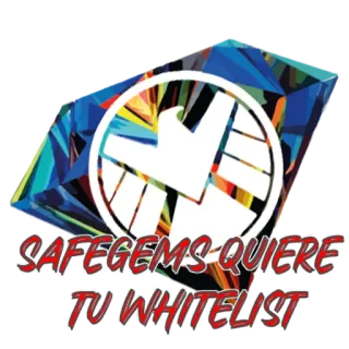 💎 c9f9b2a5 SAFEGEMS QUIERE TU WHITELIST sichere Coins, Whitelist, Krypto, Kryptowährung, Adler, Geometrisch, Polygon, Spanisch whatsapp sticker