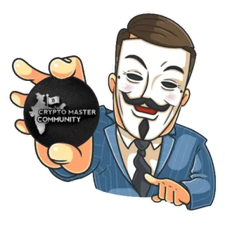 CRYPTO MASTER COMMUNITY whatsapp stickers