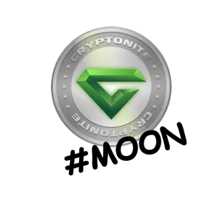 🌕 6bef3117 CRYPTONITE cryptonite, cryptocurrency, gem, silver, finance, digital currency, investment telegram sticker