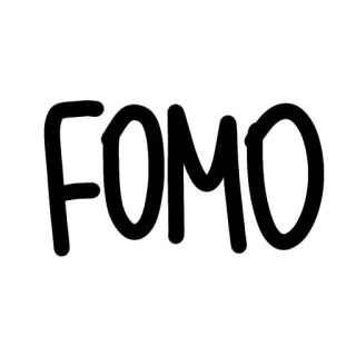🤑 b064d5f6 FOMO FOMO, takut ketinggalan, bahasa gaul, bahasa gaul internet, media sosial, takut whatsapp sticker