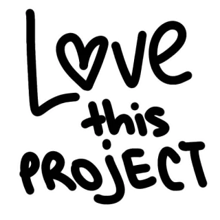 ❤ e43ec6d0 Love this project cinta, proyek, hati, positif, teks whatsapp sticker