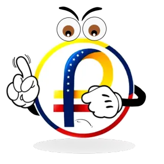 😠 54976914 Wenezuelski, Polityczny, Flaga, Kreskówka telegram sticker