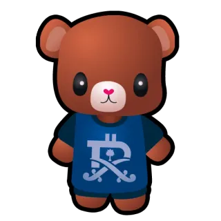 👌 171c693c boneka beruang, imut, stiker, kawaii, binatang, mainan telegram sticker