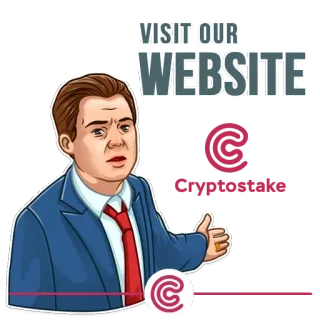 Cryptostake telegram stickers
