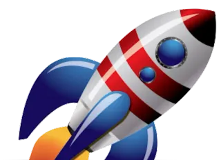 🤠 5de1d880 rakieta, statek kosmiczny, transport, kosmos, lot, pojazd telegram sticker