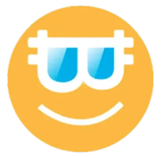 😀 7a77ab76 Emoji, Fajne, Okulary przeciwsłoneczne, Twarz, Naklejka telegram sticker