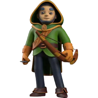 😍 198df715 лучник, лук, стрела, охотник, приключение, фэнтези telegram sticker