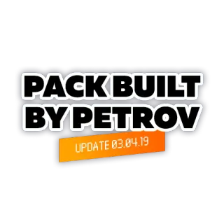 ©️ 4d0921e9 PACK BUILT BY PETROV
UPDATE 03.04.19 petrov, pack, update, text, datum telegram sticker