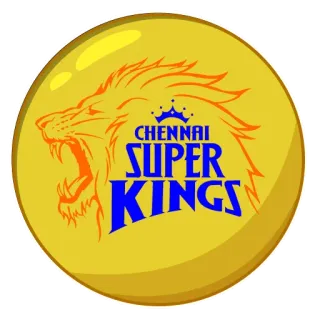 🏏 63202771 CHENNAI SUPER KINGS Chennai Super Kings, CSK, Cricket, Team, Leeuw, India, Sport telegram sticker