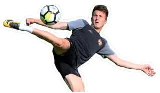 ⚽️ e627a11c ฟุตบอล, ฟุตบอล, กีฬา, นักกีฬา, เตะ, ลูกบอล telegram sticker