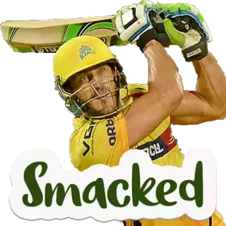 😊 0dca836e Smacked Cricket, Thể thao, Gậy, Bóng, Các môn thể thao, Đánh telegram sticker