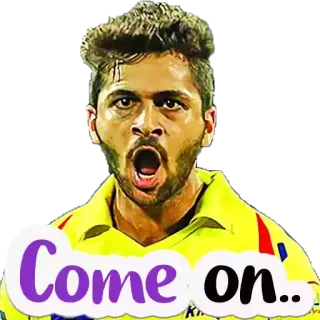 😊 a951ffa6 Come on.. thể thao, cricket, đội, ăn mừng, chiến thắng, phấn khích telegram sticker