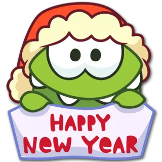 🎉 4b342223 HAPPY NEW YEAR new year, celebration, holiday, greeting, christmas, winter, festive, cute telegram sticker