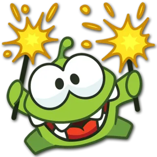 Cut The Rope (Christmas Edition) telegram stickers