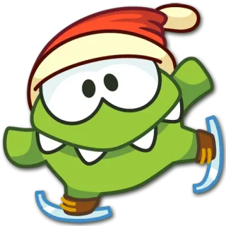 Cut The Rope (Christmas Edition) telegram stickers