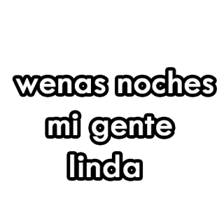 👋 794fa89a wenas noches
mi gente linda 잘 자, 안녕하세요, 인사, 스페인어 telegram sticker