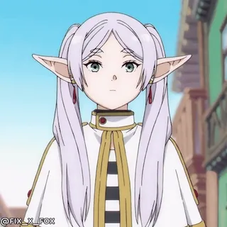 😳 1afcea7e @FIX_X_FOX อนิเมะ, เอลฟ์, เด็กผู้หญิง, ตัวละคร, ผมสีขาว, แฟนตาซี telegram sticker