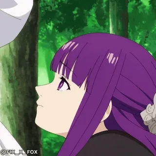 🤗 2d6c5e38 @FIX_X_FOX อนิเมะ, ผมสีม่วง, ผู้หญิง, ตัวละคร telegram sticker