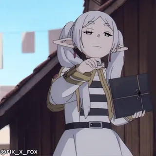 😳 2dabfc9e @FIX_X_FOX เอลฟ์, อนิเมะ, การ์ตูน, fix_x_fox telegram sticker