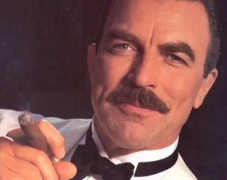 🤣 7524da45 homme, smoking, moustache, cigare, fumeur, portrait whatsapp sticker