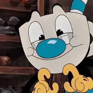 🤪 af0fe3a4 Cuphead cuphead, cartoon, figur, animation whatsapp sticker