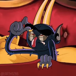 😶 f1aac006 Cartoon, Teufel, Böse, Figur, Animiert whatsapp sticker