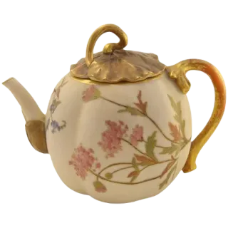 🫖 f252db7b czajnik, kwiatowy, ceramika, antyk, herbata telegram sticker