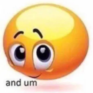 😳 4438d98d and um Meme, Emoji, Divertente, e, Ehm telegram sticker