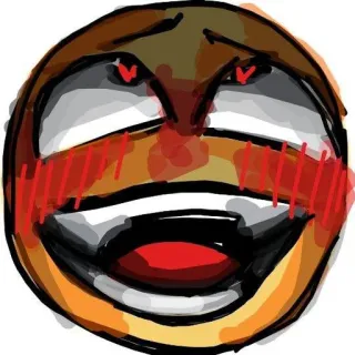 🟡 0b5d0242 Emoji, Uitdrukking, Gezicht, Meme telegram sticker