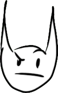 🤨 0a8d0389 脸, 生气, 卡通, 角色, 表情符号, 插图, 魔鬼, 恶魔 telegram sticker