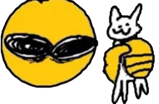 🐈 e6df0a46 emoji, gatto, divertente, sticker telegram sticker