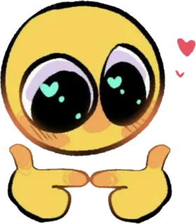 👉 e8d3cad9 Emoji, Carino, Cuori, Timido, Amore, Flirt telegram sticker