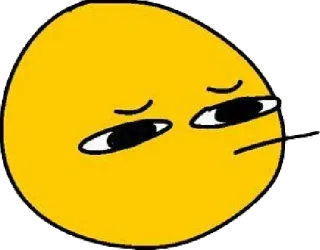 🤨 f5145a38 Emoji, Divertente, Umore, Espressione, Giallo telegram sticker