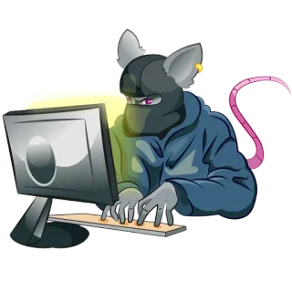 CUSTIS cyber pack telegram stickers