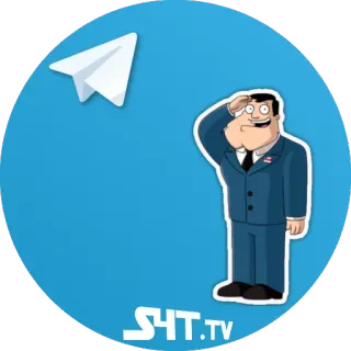 Custom Telegram Logos - S4T.tv telegram stickers