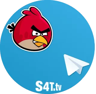 Custom Telegram Logos - S4T.tv whatsapp stickers